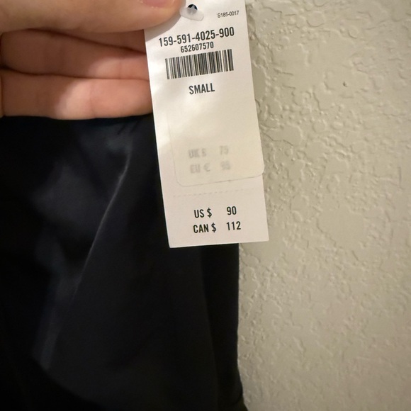 Abercrombie & Fitch Black Asymmetrical Dress - Picture 7 of 7